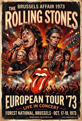 Metal rolling stones - metal,