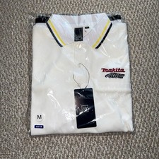 Makita Polo Shirt M Size White