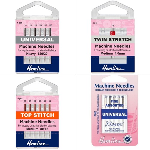 Hemline sewing machine needles - hemline,
