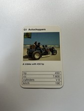 Ace Trump Card Game Motorbikes