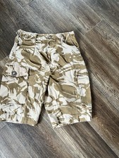 DESERT  CAMO COMBAT SHORTS VARIOUS SIZES GENUINE BRITISH ARMY ISSUE