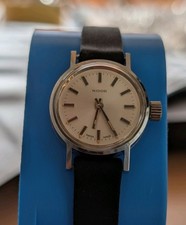 Vintage Nidor By Vulcain Watch, Swiss Made, Hand winding Old Stock, New