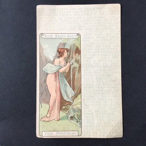 Vintage art nouveau postcard - vintage,