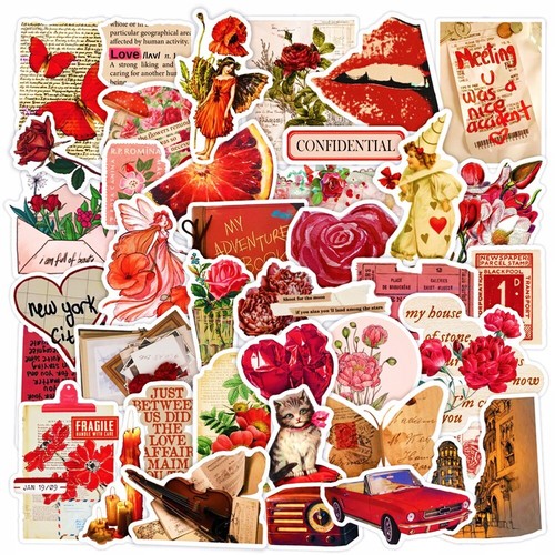 Red cute vintage - x,