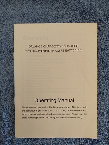 Balance charger discharger - balance, /