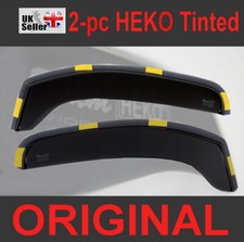 FORD TRANSIT MK8 2014-onwards 2-pc Wind Deflectors Visors HEKO Tinted