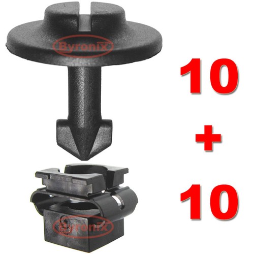 Audi engine undertray clips - audi, a3
