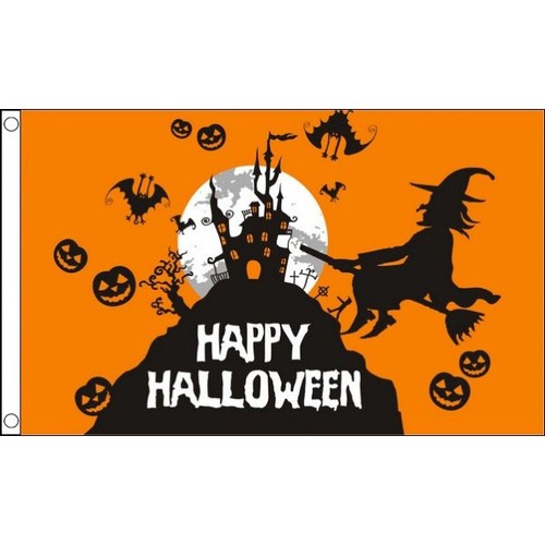 Halloween flag foot 2 - halloween,