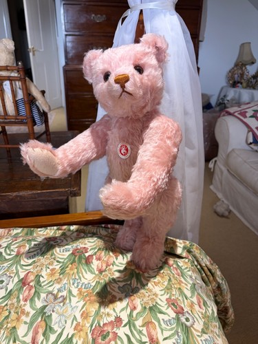 Steiff large pink bear - bear, 17