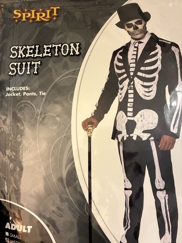 Spirit skeleton suit costume - spirit,