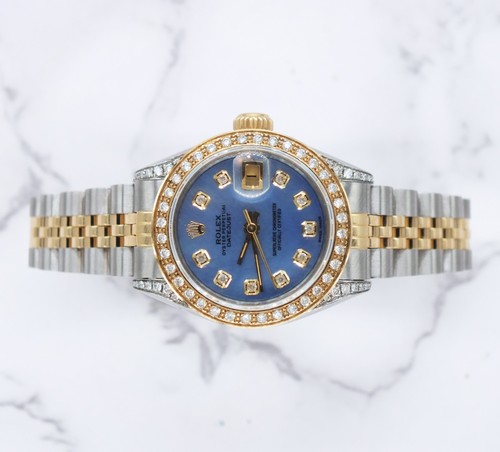 Ladies steel gold rolex - &,