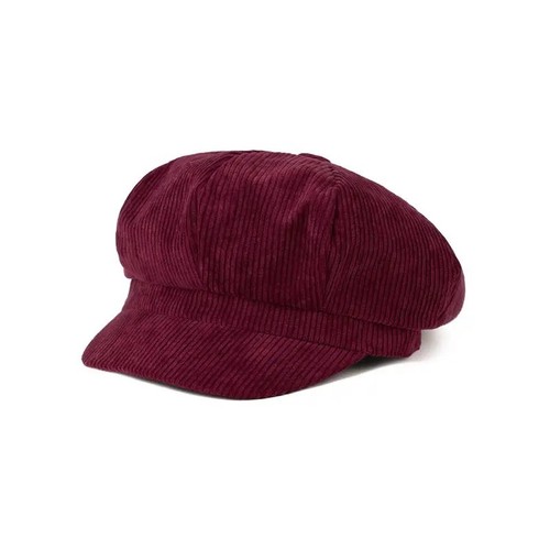 Ladies corduroy baker boy - corduroy,