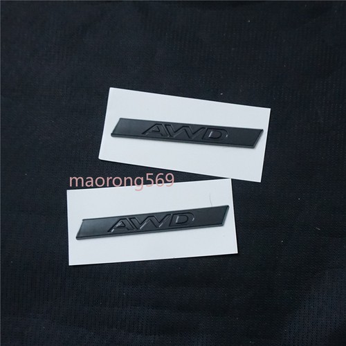 Awd glossy black - 2x,