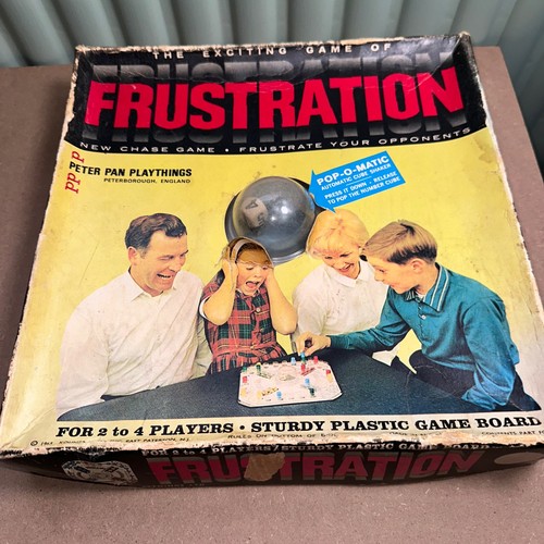 Frustration board game 1965 - frustration,