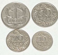 Poland-Set of 4 coins