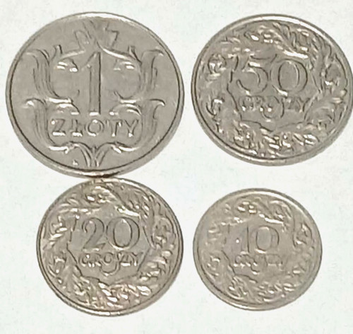 Poland set coins - 4,