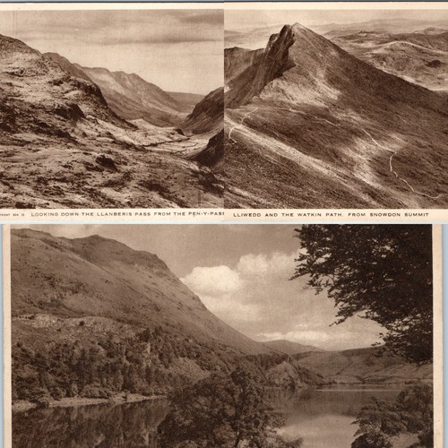 Lot c1950s snowdonia wales - snowdonia,