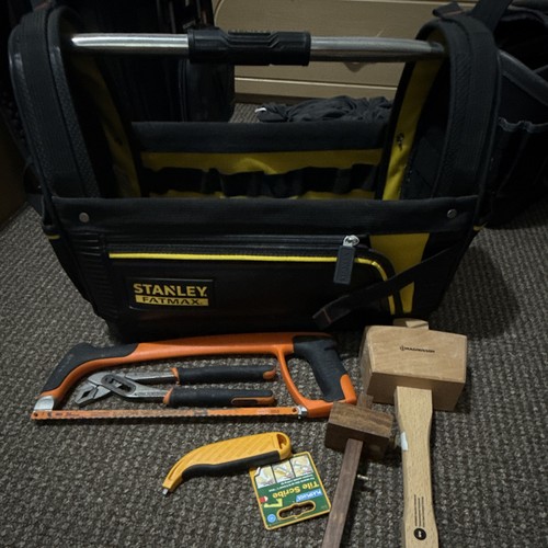 Stanley fatmax tool bag with - stanley,