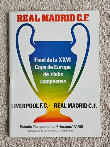 1981 european cup final - 1981,