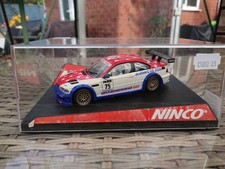 Ninco Slot Car 50307 BMW M3 GTR Euro GT #75 Good Condition