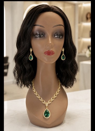 Female mannequin head - mannequin, bust