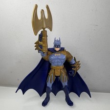 1996 Gladiator Batman MOC Legends of Batman Kenner golden Armour Helmet Complete