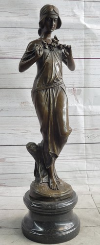 Graceful art deco - deco, bronze