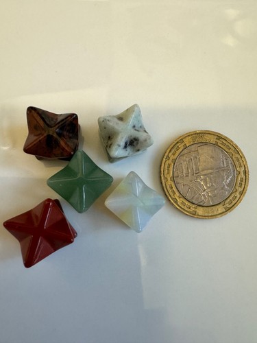 Mixed merkaba crystals - merkaba,