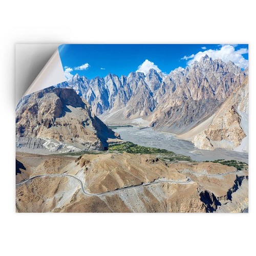 Vinyl sticker mountains - 1x,