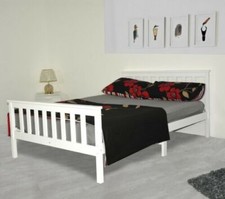 Solid 4ft Wooden Bed Frame