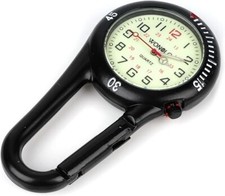 Clip On Carabiner Fob Watch