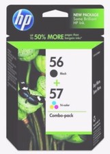 Genuine Original HP 56 Black &