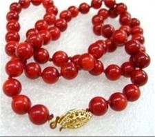 Real Natural 8mm South Sea Red