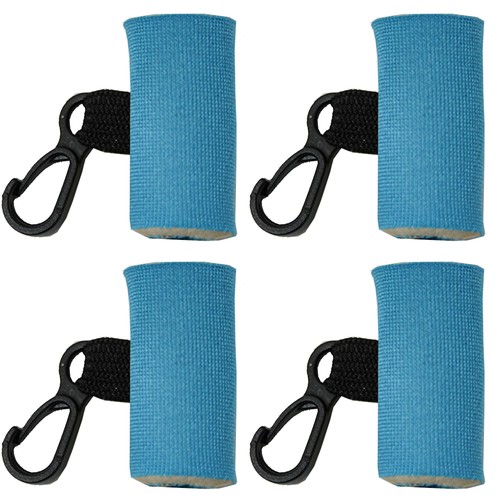 Blue clip sleeve lip balm - clip-on,