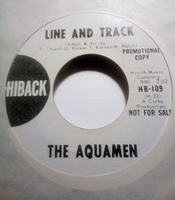 RARE EPIC NORTHERN SOUL "THE AQUAMEN" LINE AND TRACK ORG 1966 WLP M- BEST COPY!!