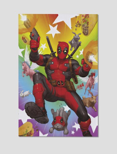Deadpool bunny chaos - bunny, unicorns