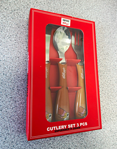 Kellogg vintage kids - kids, cutlery