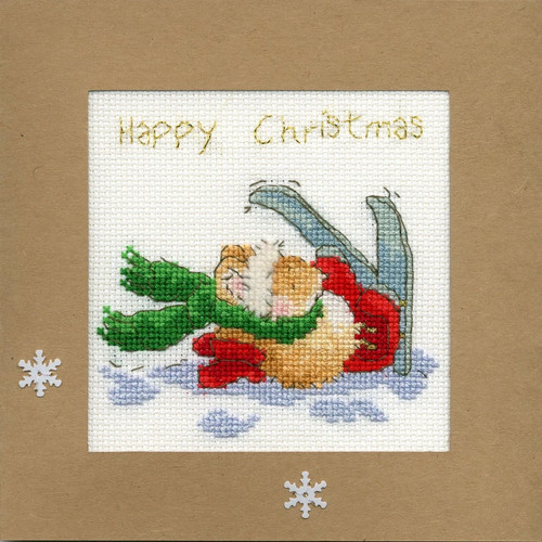 Bothy threads christmas cross - bothy,