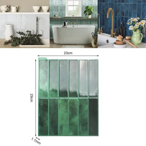 10x waterproof faux tiles - 10x,