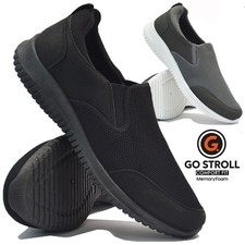 MENS MEMORY FOAM SLIP CASUAL