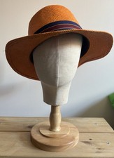Herbert Johnson Vintage Genuine Panama Hat. Unworn With Label. Size 7