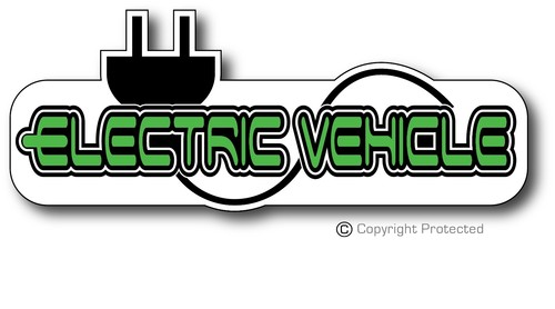 Electric car vehicle - electric, bumper