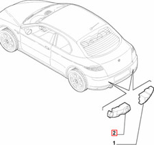 Bumper Impact Foam, Nearside