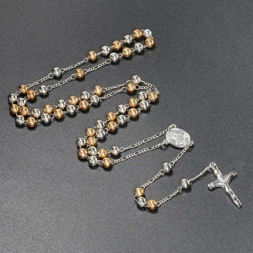 Catholic beads gold silver - catholic,