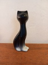 VINTAGE BOHEMIAN GLASS CAT