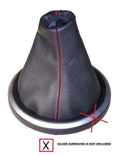 Red stitch leather replacement - stitch,