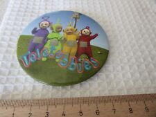 LARGE TELETUBBIES TIN BADGE ( # 23)