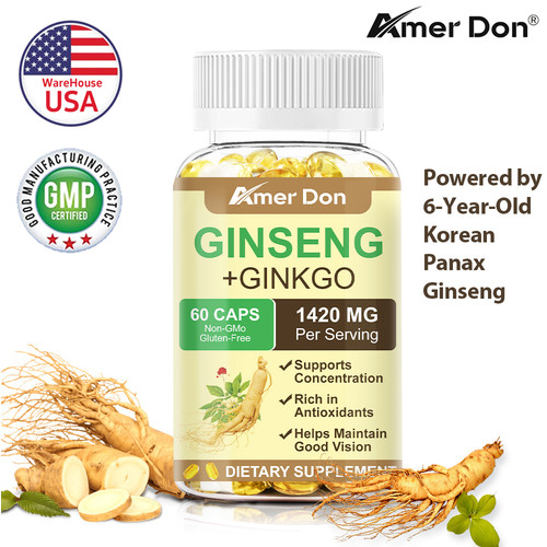 Ginkgo biloba panax ginseng - ginkgo,