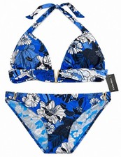 Debenhams Blue Floral Bikini