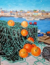 ropes and floats, anstruther